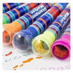 2 in 1 Roller Stamper and Marker Pen with Water-Based