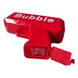 Bubble Electric Gun, Colorful Bubbles, One-Click Bubble, Light Music (Orange)