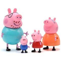 Pig Family & Friends – Toy Set Action Figure - 6 pcs set