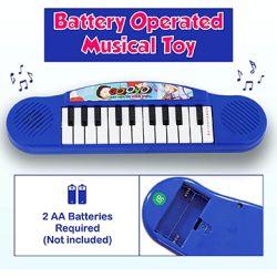 Gooyo GY3716 Mini Portable Piano Keyboard Musical Toy (Blue)