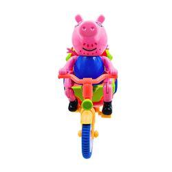 Peppa pig rikshaw with 2 figures