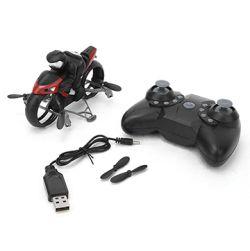 Flying remote control motorcycle 2in1 land and air dual mode