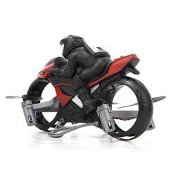 Flying remote control motorcycle 2in1 land and air dual mode