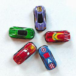 Alloy Metal Die cast Avenger racing car set of 5