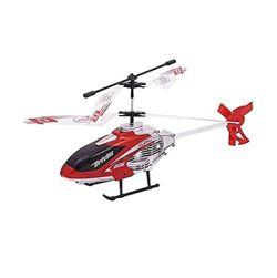 Velocity Remote Control Mini Helicopter with Rechargeable Batteries (Red)