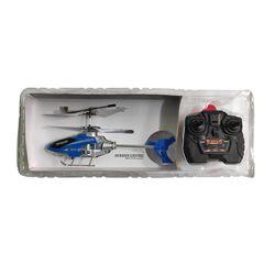 Velocity Remote Control Mini Helicopter with Rechargeable Batteries (Blue)