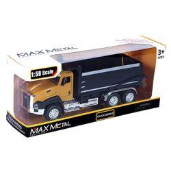 Max Metal Die Cast 1.50 Scale Pull Back Metal Alloy Truck