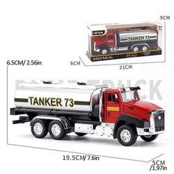 Max Metal Die Cast 1.50 Scale Pull Back Metal Alloy fire brigade