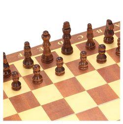 Wooden Folding Chess Set