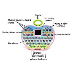 Apple Educational Computer ABC and 123 Learning Kids Laptop with LED Display and Music