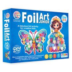 Ratnas Foil Art Junior A Fabulous Diy Fun Activity With Colourful Foil