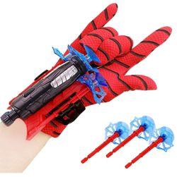 Spider-Man Web-Slinger Glove: Shoot, Stick, and Swing into Action Spider Web Shooters