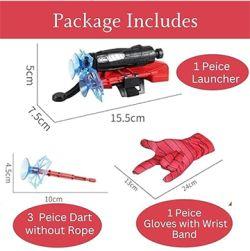 Spider-Man Web-Slinger Glove: Shoot, Stick, and Swing into Action Spider Web Shooters