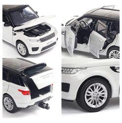 Range Rover Die Cast Metal Car (White)