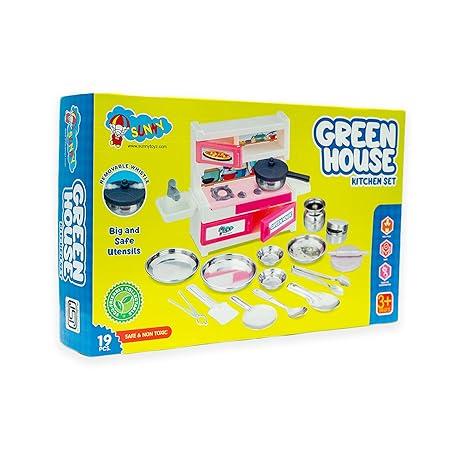 Green House 19 Pieces Kitchen Set