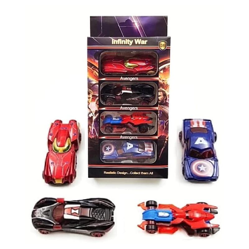 Infinity war Avengers Diecast Metal Car set
