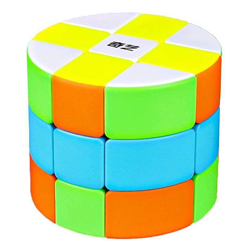 Cylinder Barrel High Speed stickerless Magic Cube 3x3x3