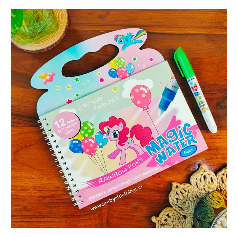 Rainbow Pony Water Magic book (Big)