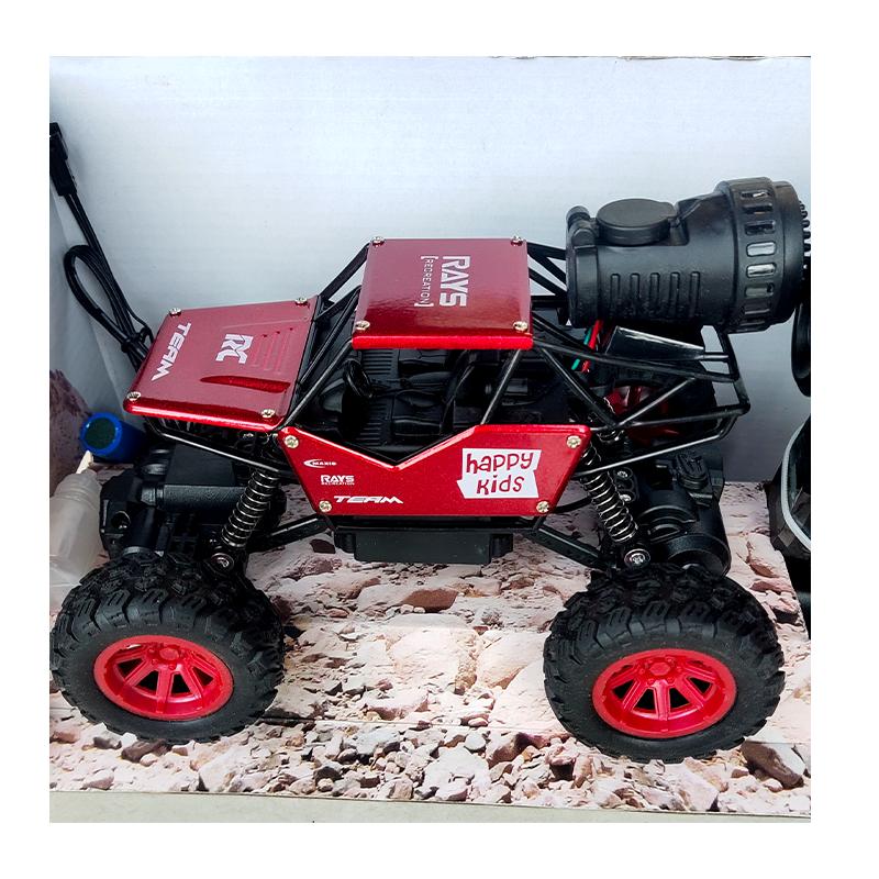 1:18 scale lighting spray rock Crawler (Red)