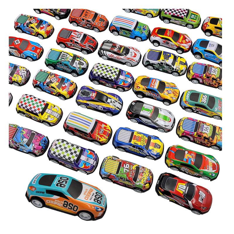 20 pc Die cast metal car set