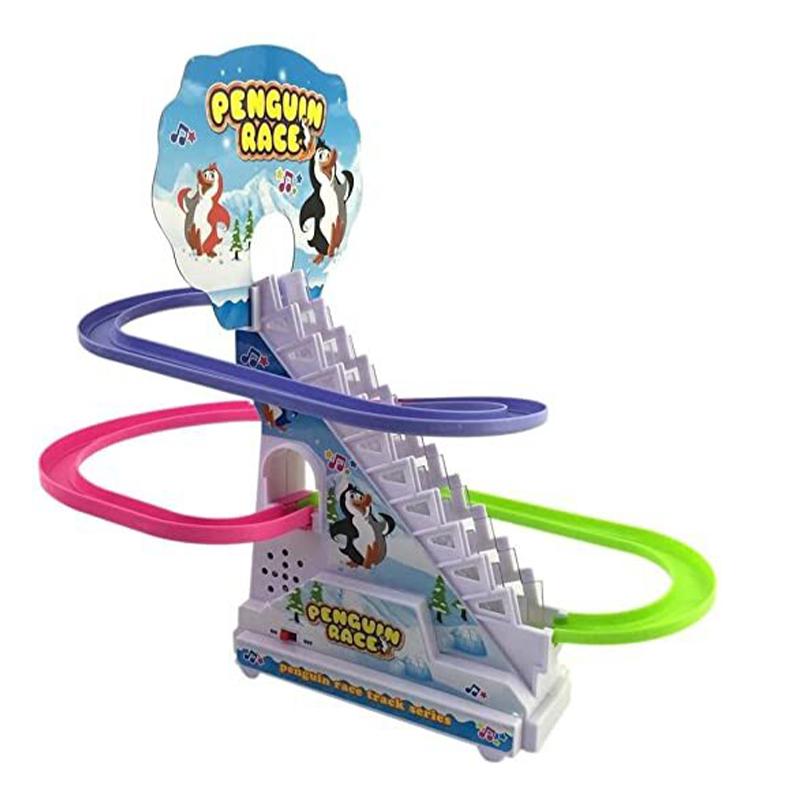 Penguin Race Track Penguin Toy Slide Track
