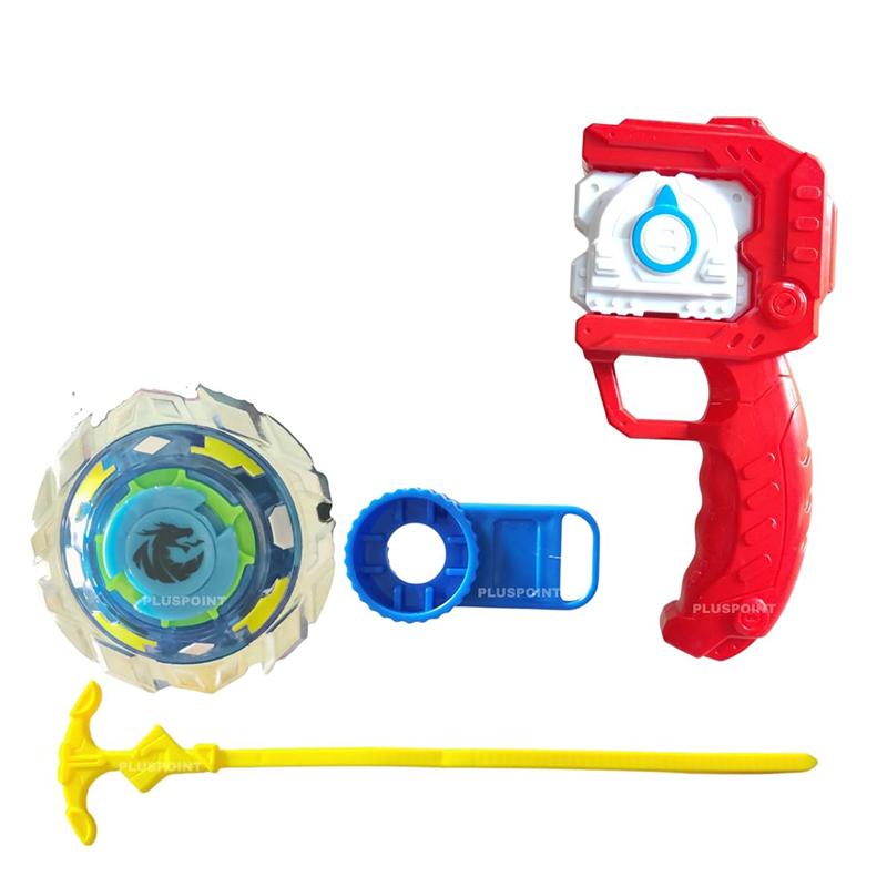 Beyblade Battling Top Launcher Burst Grip Toy Blade Set Gyro Blades (Red)