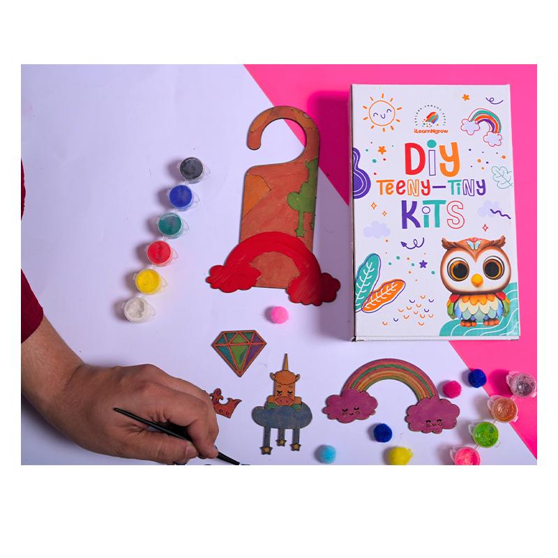 Ilearnngrow Teeny Tiny DIY Unicorn Door knob