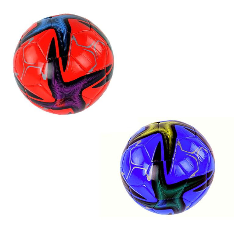 Combo Blue and orange PVC mini football for kids (Pack of 2)