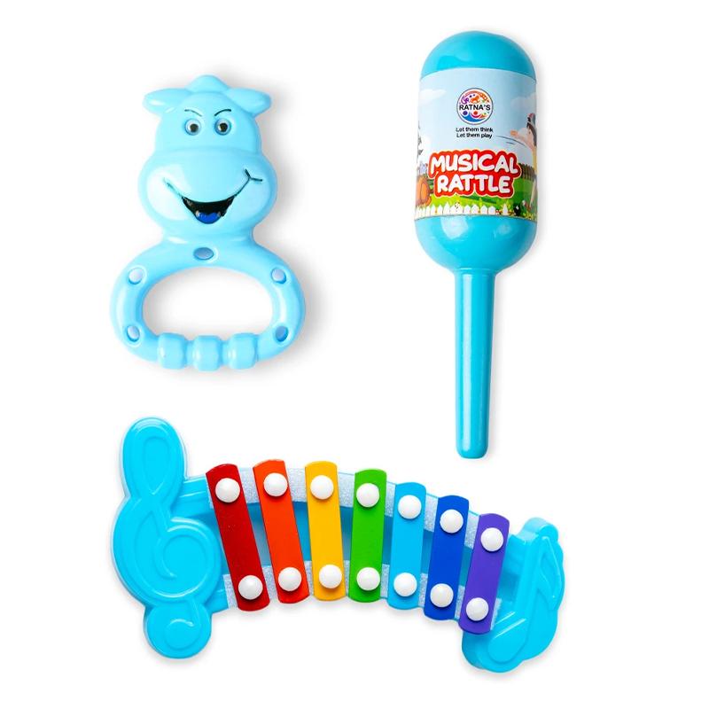 Ratnas Baby Touch Musical Masti (Blue)