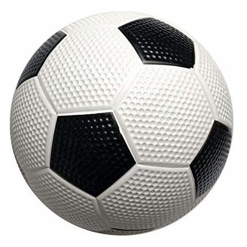 Rubber Football for Kids (Black)
