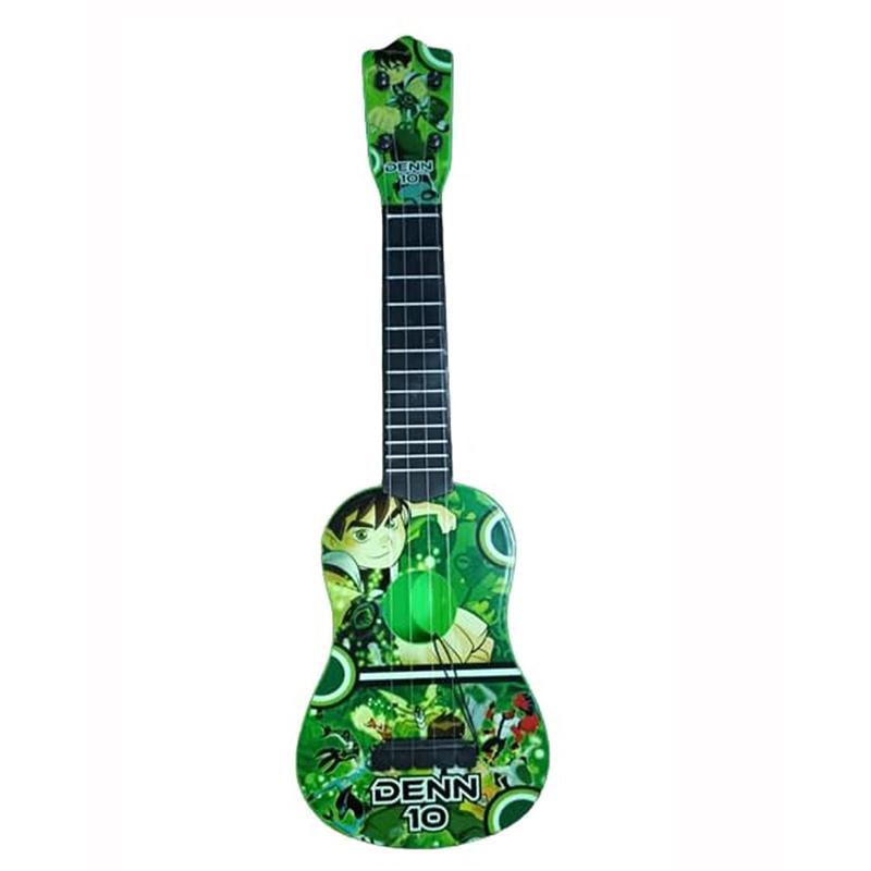 Denn 10 Guitar Toy for Kids 4-String Acoustic Music Learning Toys (Big)