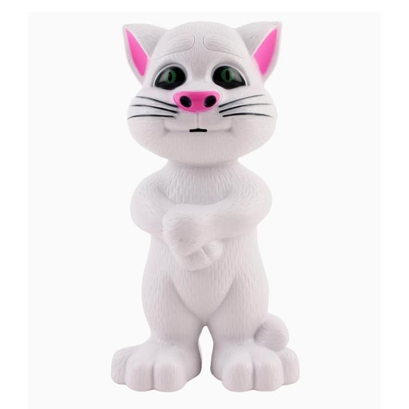 Talking Cat Toy for Kids (White)