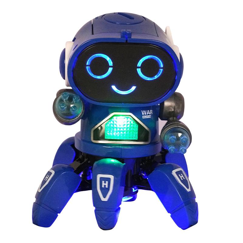 Octopus Style Dancing Bot Robot (Blue)