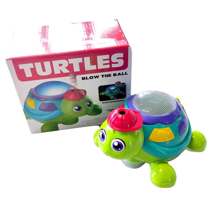 Turtles Blow The Ball