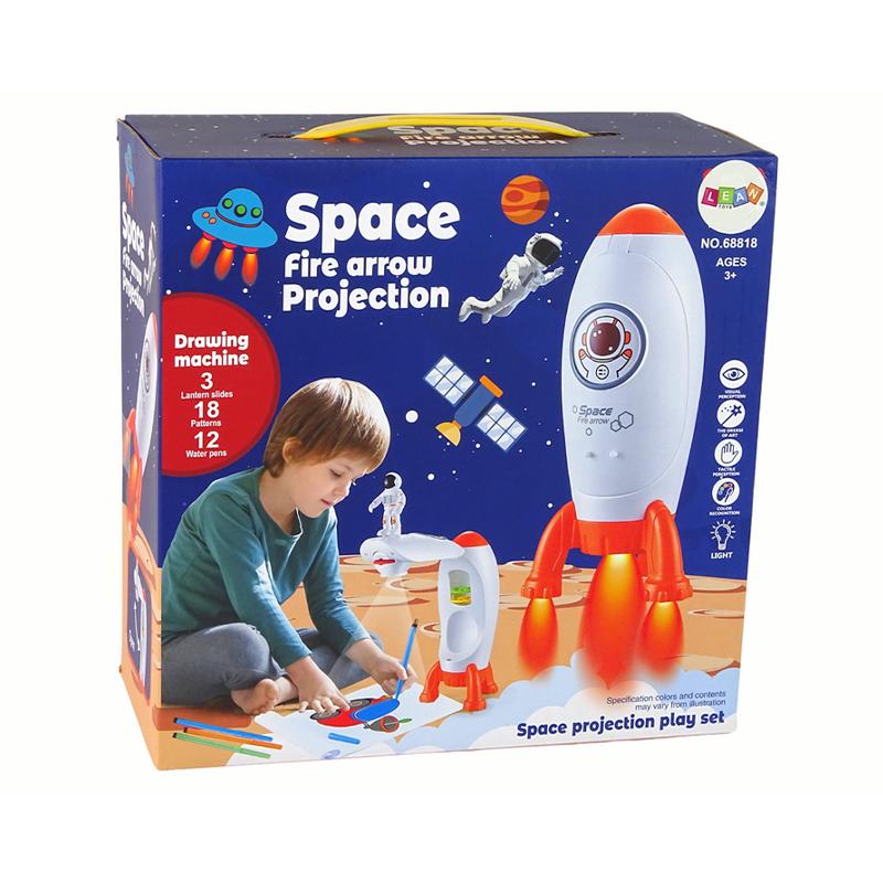 Space Fire Arrow Projection Play set