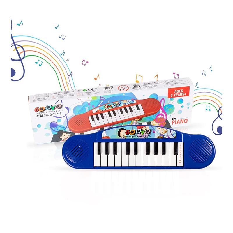 Gooyo GY3716 Mini Portable Piano Keyboard Musical Toy (Blue)