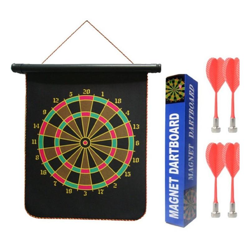 Magnet dartboard(12 inch) - Black | Board Game for Kids & Family | Strategy Fun Indoor Game | Board Games