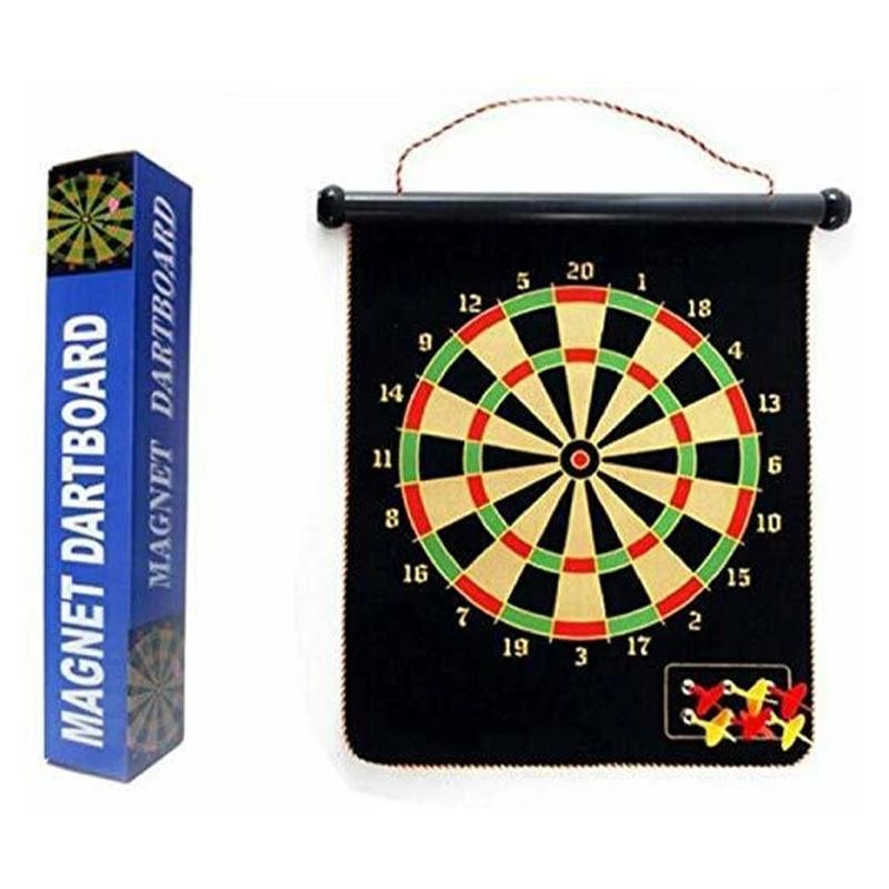 Magnet dartboard(17 inch) - Black | Board Game for Kids & Family | Strategy Fun Indoor Game | Board Games