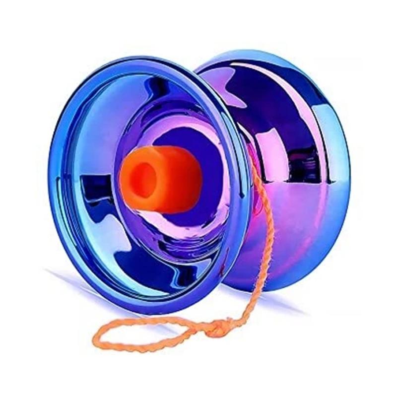 Spinning And Launcher Toys Yoyo for Kids | Steel Material | Blue Color | Action Toys Toy | Spinning And Launcher Toys