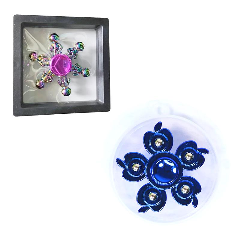 Apple shape Spinner and Ultra Speed Metal Spinner 5 Sided Combo