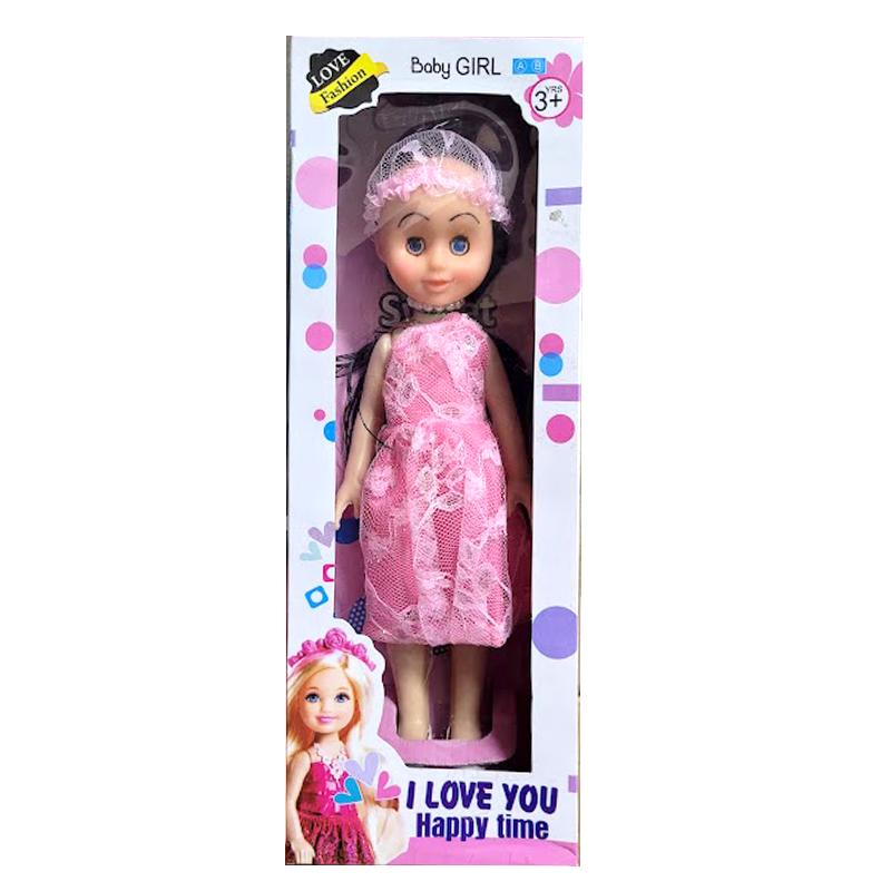 I love you happy Time Barbie Doll (Pink)