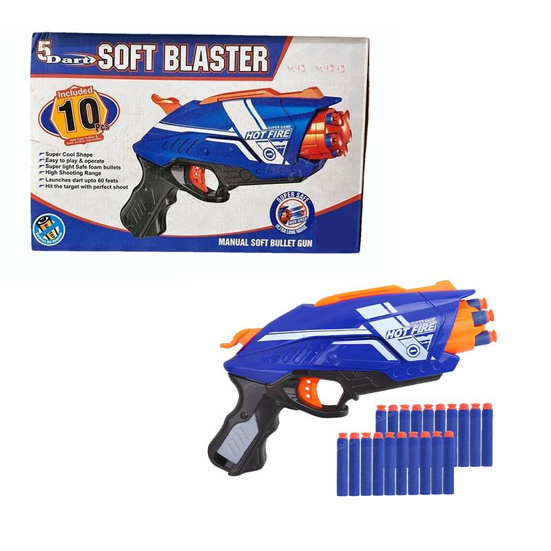 Hot Firestorm Gun With 20 Soft Bullets For Kids | Toy Gun for Kids | Soft Bullet Blaster Shooter Toy | Toy Guns
