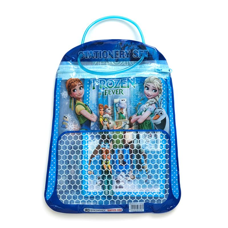 Frozen stationery pouch set - Blue | School Supply for Students | Stationery Set for Kids & Students | School Supplies