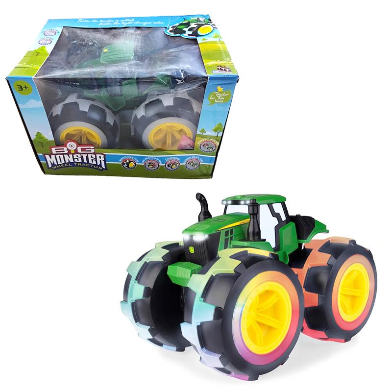 Big Monster Wheel Tractor With Music & Light