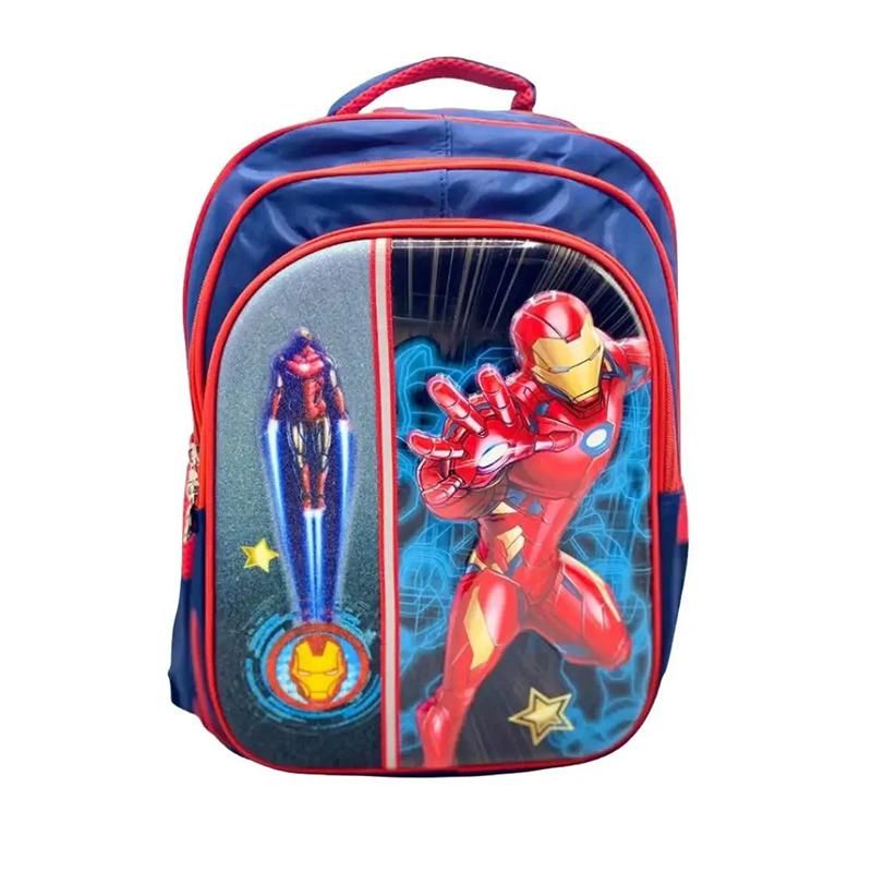 3D Iron Man School Bag | School Bag for Kids | Lightweight Durable Backpack for Children | School Bags
