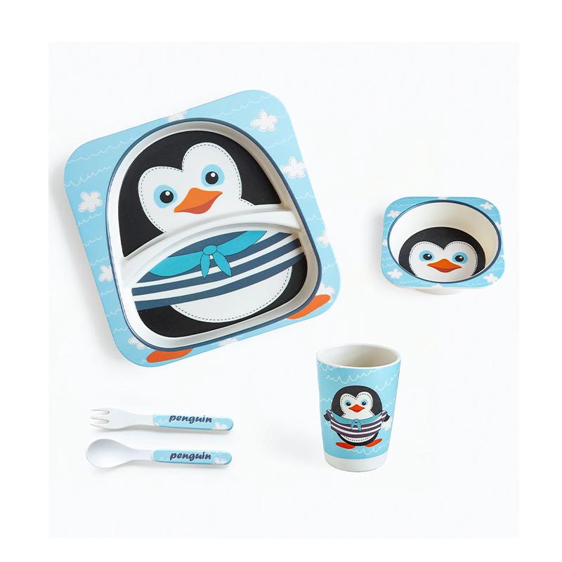 Eco Penguin Dinner set