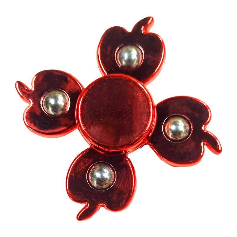 Apple spinner (Red) | Spinning Launcher Toy for Kids | Battle Top Spinning Combat Toy | Spinning Toys