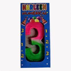 Harleen Numerical Candle No. 3