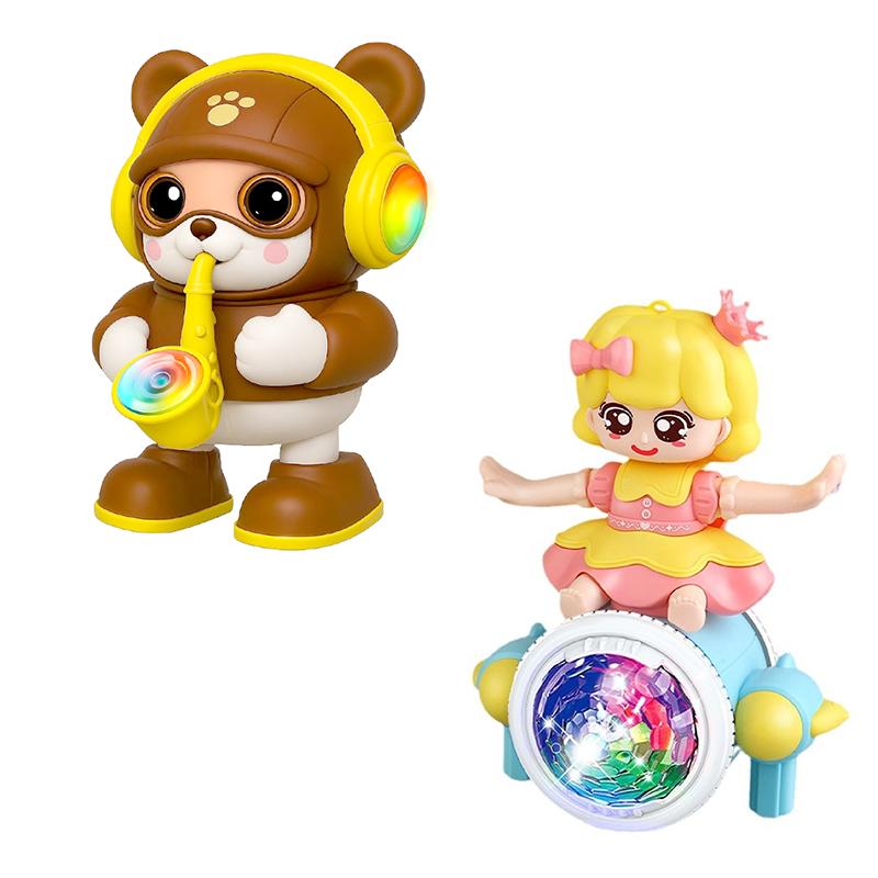 Combo Sweet Princess Moli Bing and Saxophone Bear pack of 2
