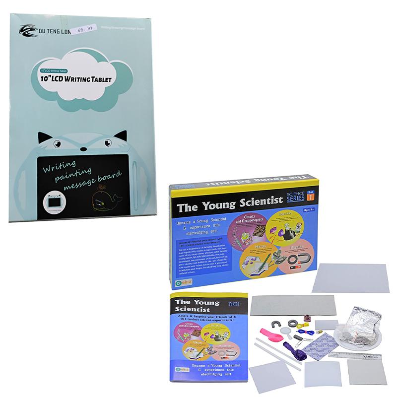 The Young Scientist Set 1 and Writing Tablet 10inch Combo